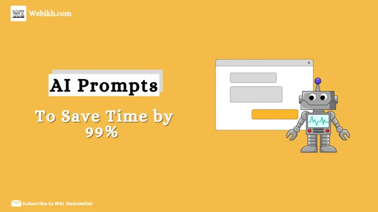 4 best ChatGPT prompts to save 99x time with automation in 2024