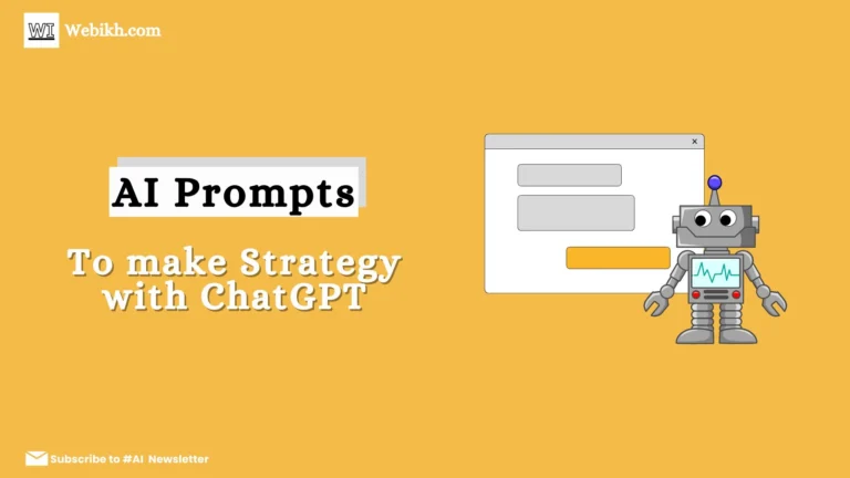 19 ChatGPT Prompts to generate Strategies for Business in 2024